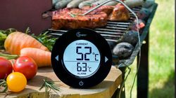 Acier inoxydable, Thermomètre à viande digital