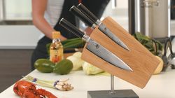 Demonstration products 50%, magnetic knife block